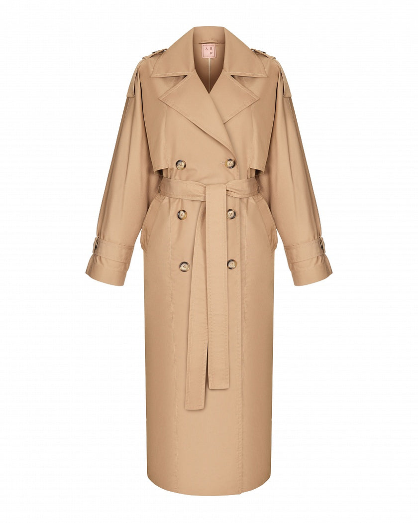 Arapkhanovi Belted trench coat