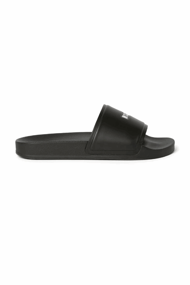 MSGM WOMEN BLACK SLIDE