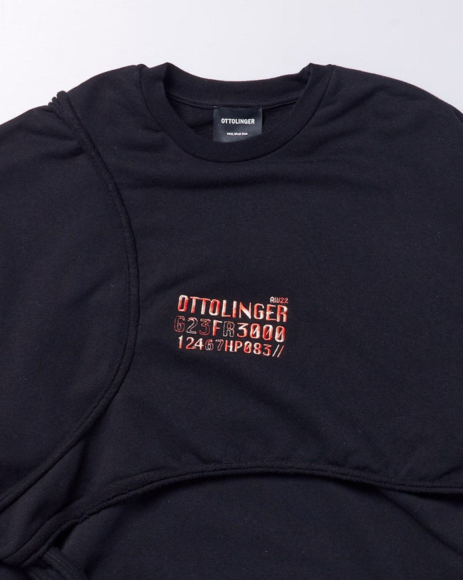 OTTOLINGER OTTO WRAP CREWNECK