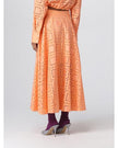 MSGM High-waisted midi skirt