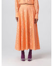 MSGM High-waisted midi skirt