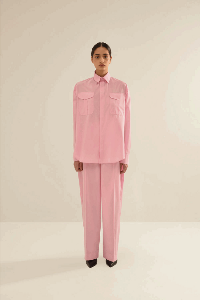 ANOUKI PINK COTTON SHIRT
