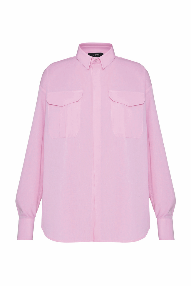 ANOUKI PINK COTTON SHIRT