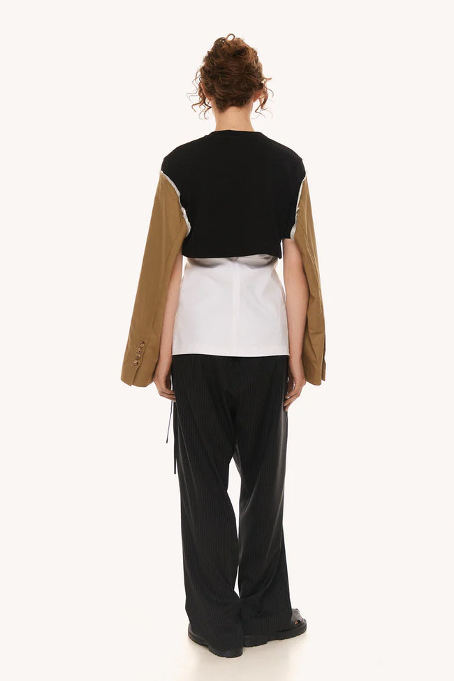 LITKOVSKA JACK TSHIRT Black-Khaki