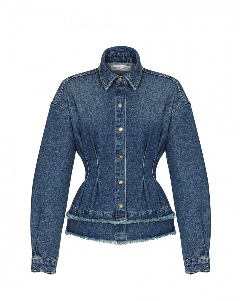 Arapkhanovi Denim blouse