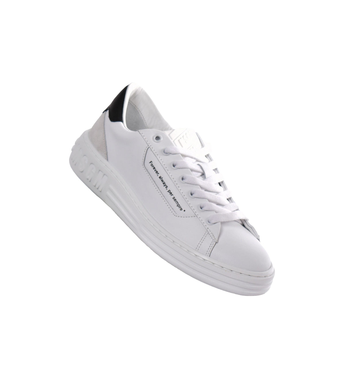MSGM WOMAN'S WHITE SNEAKERS