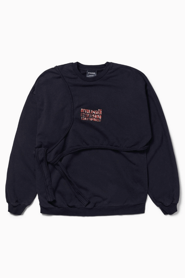 OTTOLINGER OTTO WRAP CREWNECK