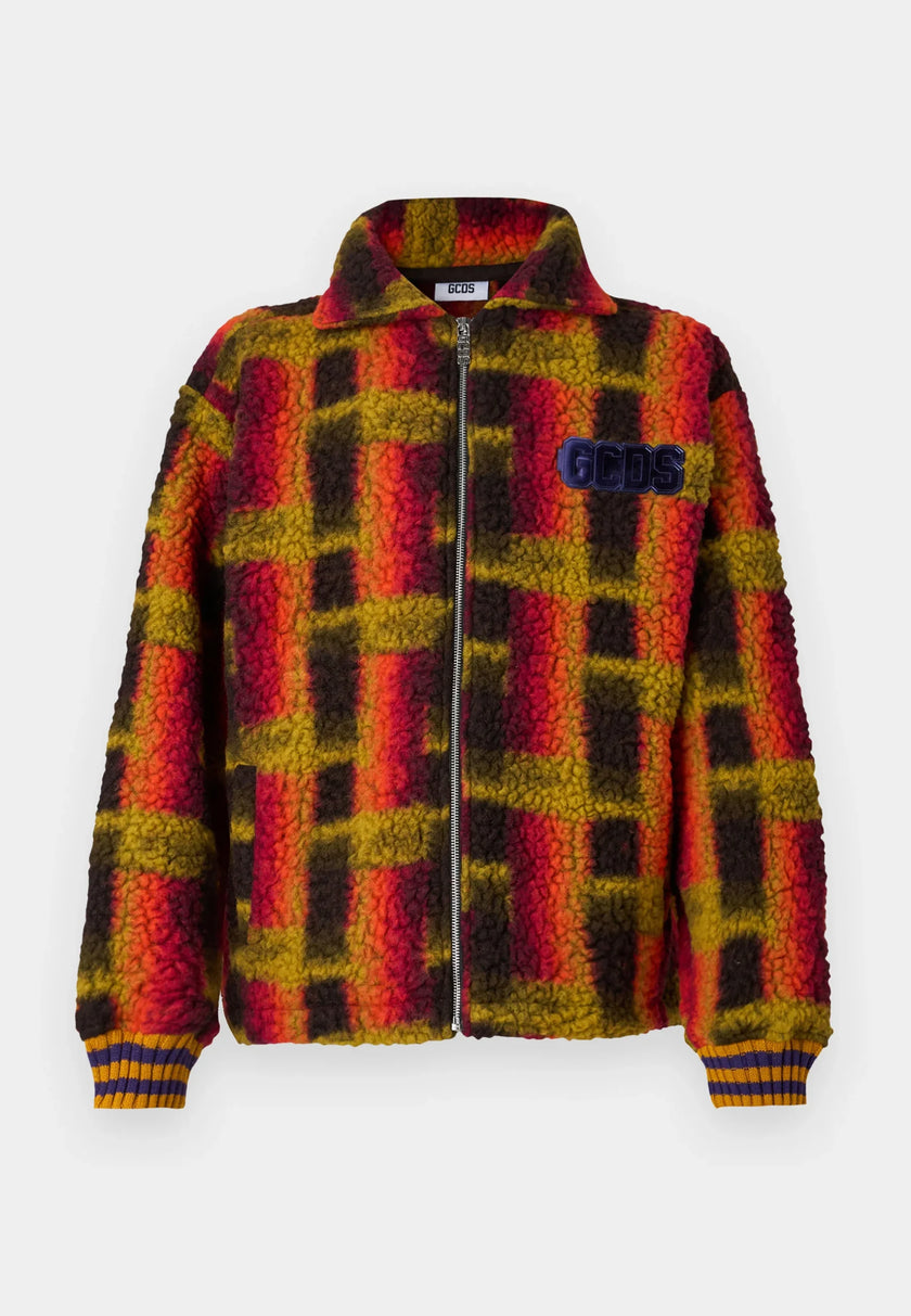 GCDS Teddy Full Zip Jacket