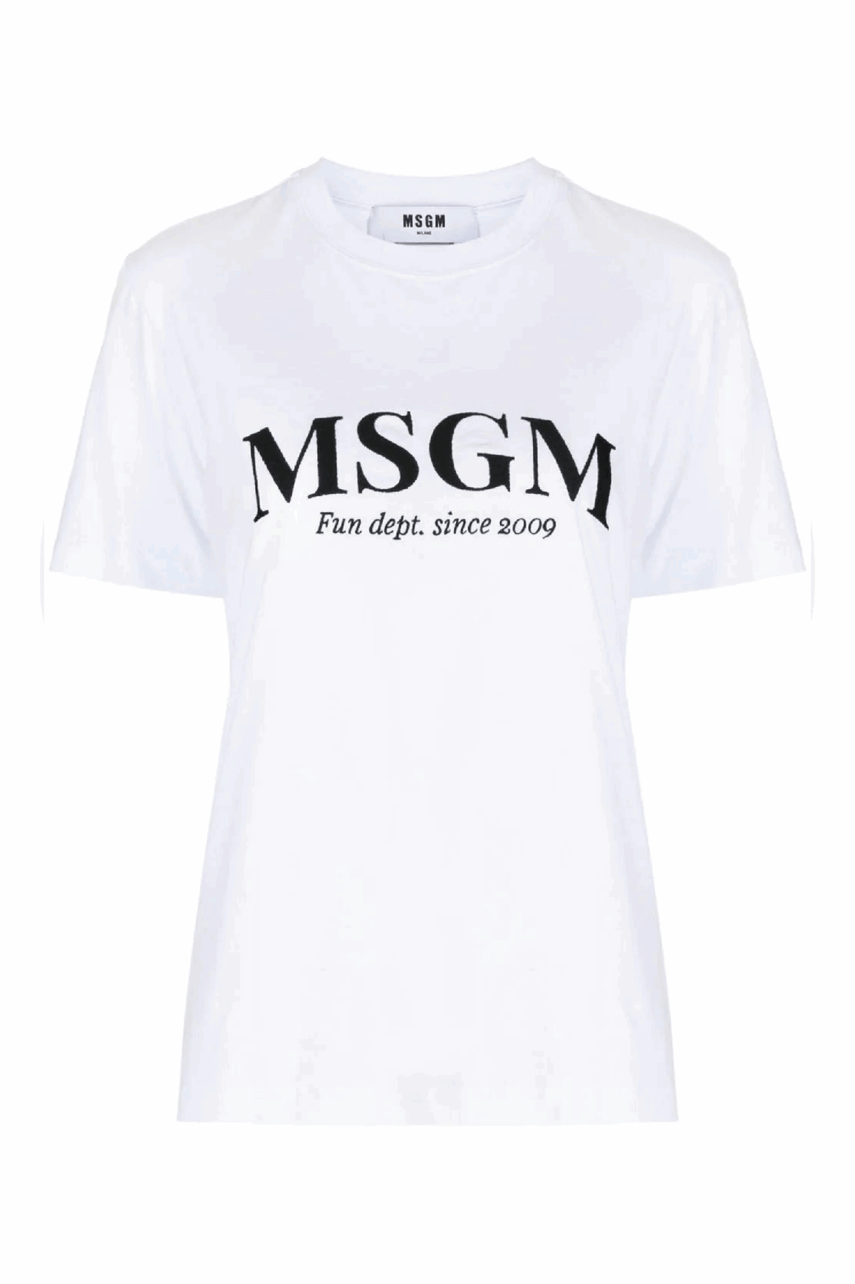 MSGM WHITE T-SHIRT