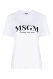 MSGM WHITE T-SHIRT