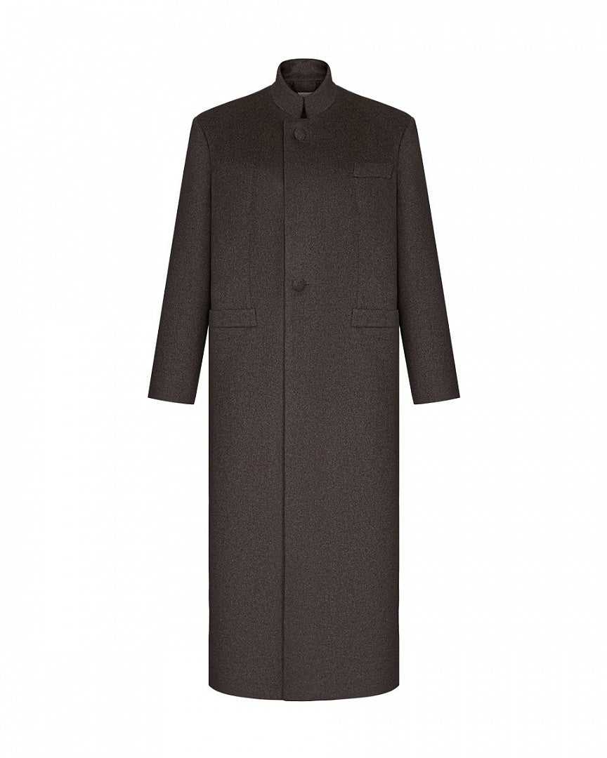 Arapkhanova Oversize coat brown