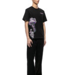 PRIVATE POLICY METAL FUNGI PRINTING SHORT SLEEVES T-SHIRT