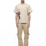 Private Policy METAL FUNGI PRINTING SHORT SLEEVES T-SHIRT