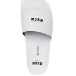 WOMEN MSGM MILK SLIDE