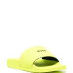 MSGM NEON YELLOW SLIDE