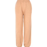 MSGM KNITWEAR BEIGE PANT