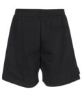 MSGM MAN'S COTTON BLACK SHORTS