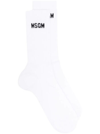 MSGM WOMAN'S WHITE SOCKS