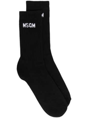 MSGM WOMAN'S BLACK SOCKS