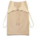 Private Policy Gun Bag Pockets French Terry Skirt