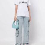 MSGM WHITE T-SHIRT