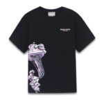 PRIVATE POLICY METAL FUNGI PRINTING SHORT SLEEVES T-SHIRT