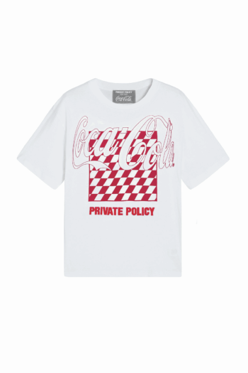 PRIVATE POLICY COCA COLA CLASSIC LOGO T-SHIRT