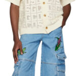 GCDS MONOGRAM MACRAMÈ SHIRT