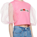 MSGM WOMAN’S PINK T-SHIRT