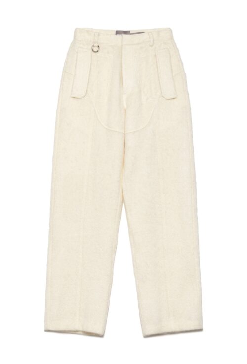 Private Policy Woolen Straight Pants