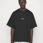 GCDS COLLEGE EMBROIDERED OVERSIZED T-SHIRT