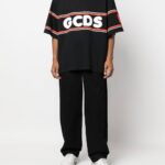 GCDS CUTE TAPE LOGO OVERSIZED TEE
