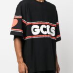 GCDS CUTE TAPE LOGO OVERSIZED TEE