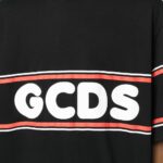 GCDS CUTE TAPE LOGO OVERSIZED TEE