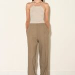 MAN STYLE BEIGE WOOL PANTS