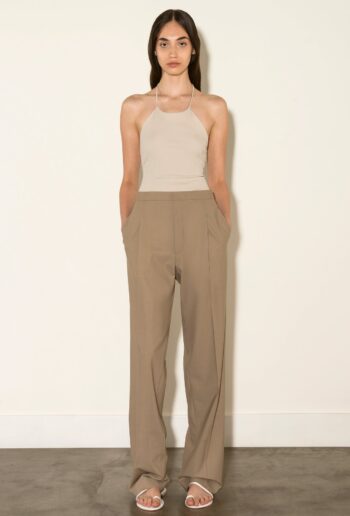 MAN STYLE BEIGE WOOL PANTS