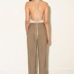 MAN STYLE BEIGE WOOL PANTS