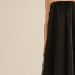 ANOUKI BLACK TULLE DRESS