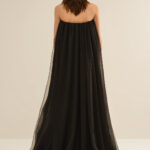 ANOUKI BLACK TULLE DRESS
