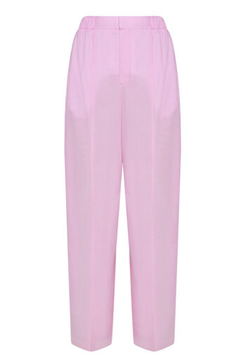 ANOUKI PINK COTTON TAILORED PANTS
