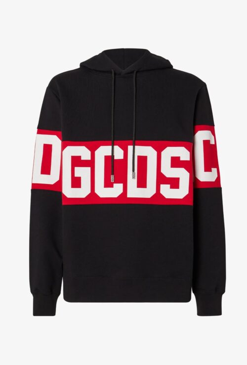 GCDS BAND LOGO REGULAR HOODIE