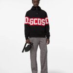 GCDS BAND LOGO REGULAR HOODIE
