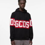 GCDS BAND LOGO REGULAR HOODIE