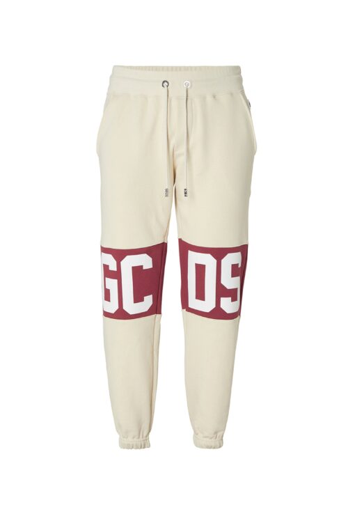 GCDS BAND LOGO REGULAR SWEATPANTS