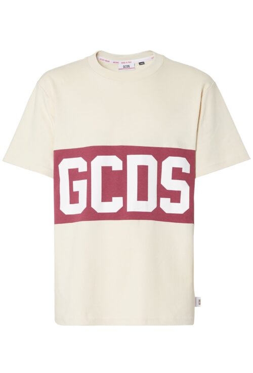 GCDS BAND LOGO REGULAR TEE