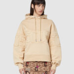 GCDS BAND LOGO HOODIE SWEATSHIRT