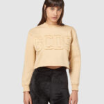 BAND LOGO CROP SWEATSHIRT