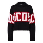 GCDS BAND LOGO BOXY SWEATER