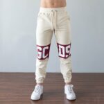 GCDS BAND LOGO REGULAR SWEATPANTS