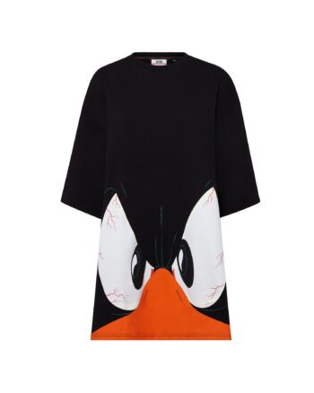 GCDS LOONEY TUNES DAFFY DUCK TEE DRESS